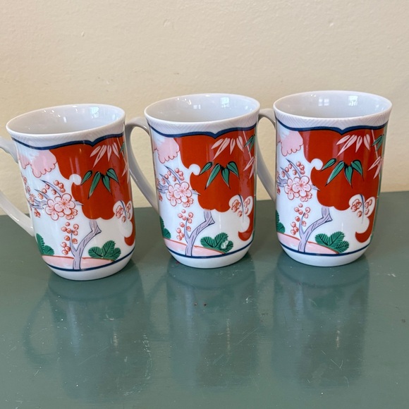 George Briard Other - Vintage George Briard ‘Heirloom’ Porcelain Mugs - set of 3